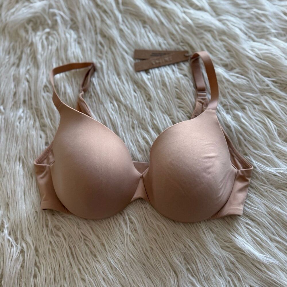 Skims Smoothing Intimates Full Coverage Lightly Lined Bra Clay Size 36C